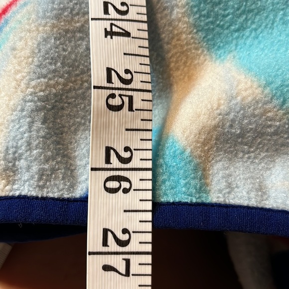 EXC Patagonia 2016 Synchilla Fleece Snap-T Feather Dance Channel Blue Women’s XL - Picture 13 of 16